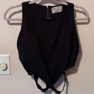 Black Sleeveless Top ⛓️